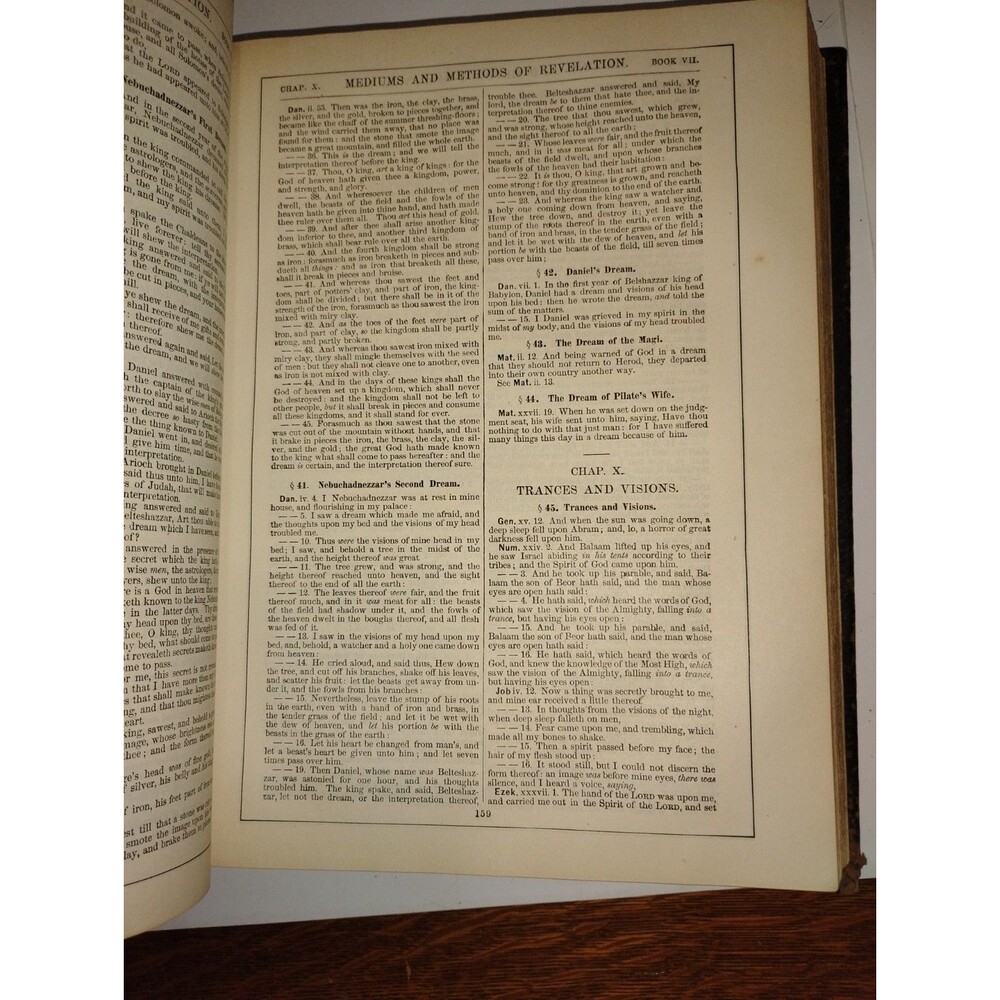 Antique WILMORE'S NEW ANALYTICAL REFERENCE BIBLE - 1904. Very Good-Fine Cond - Picture 14 of 16